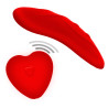 Designer Edition TOYJOY Stimulateur de clitoris avec culotte dentelle Divine Panty Rouge
